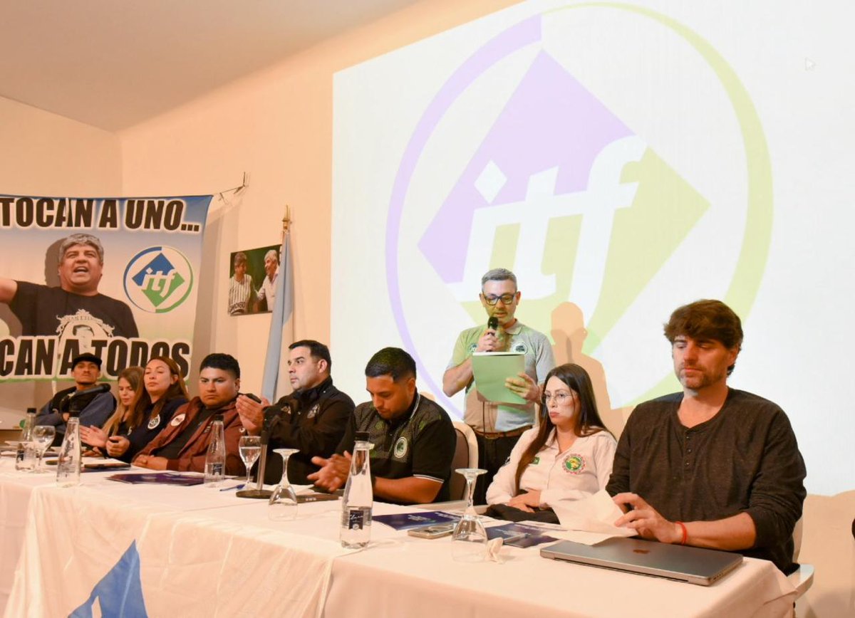 Se realizó en La Falda, Córdoba, la primera jornada del Seminario de Jóvenes de Transporte por Carretera de ITF Argentina, organizado por Camioneros y con la representación regional de juventud de Emanuel Alarcón.