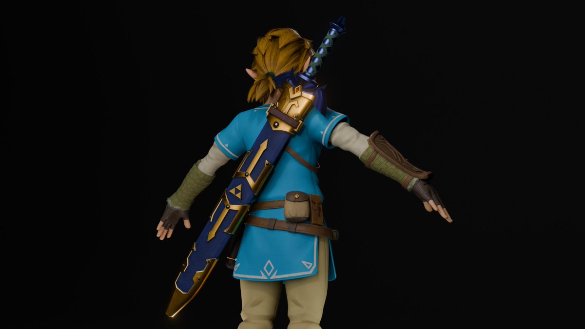 Link is done ! Now onto the Master Cycle Zero
#TLOZ #Zelda #zeldafanart #BreathoftheWild #botw #ゼルダの伝説 #blender #3D #b3d #cycles #npr #3dartists #gameart