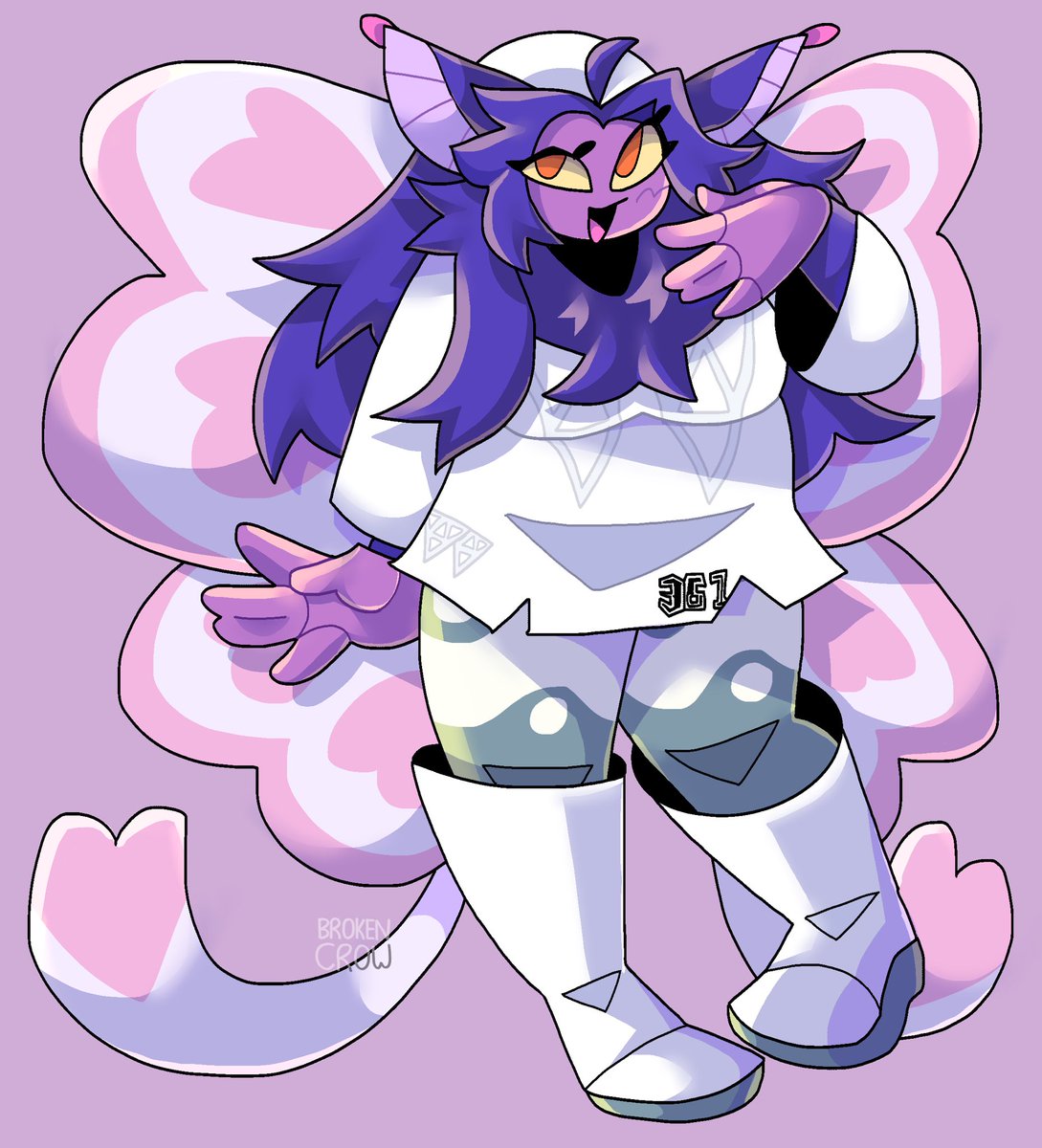 brokencroww's tweet image. Two cosplay c0mms for thechonkcritter on discord! #mothoc #bugtwt #brokencroww