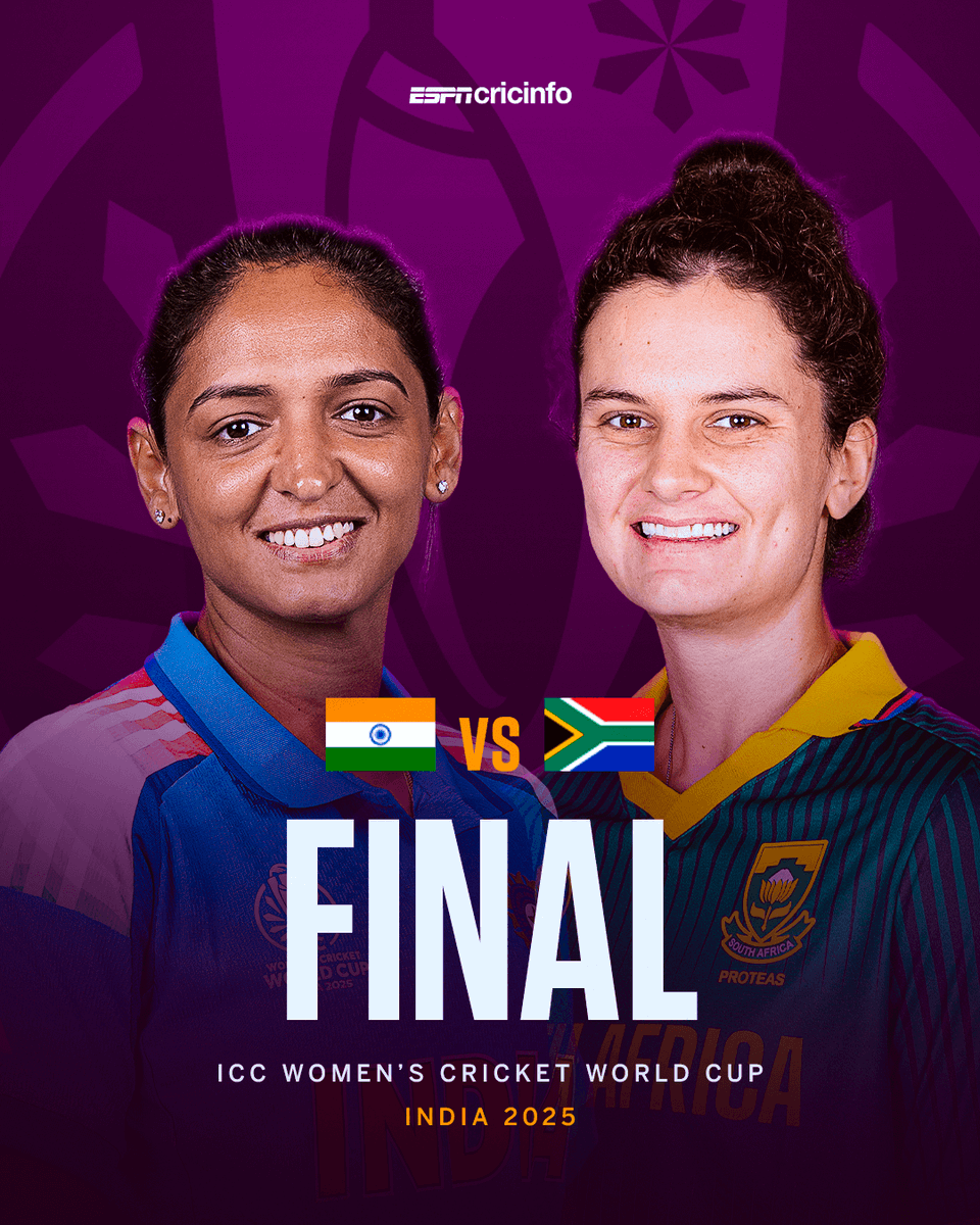 ESPNcricinfo's tweet image. We will have a FIRST-TIME CHAMPION on Sunday 🙌