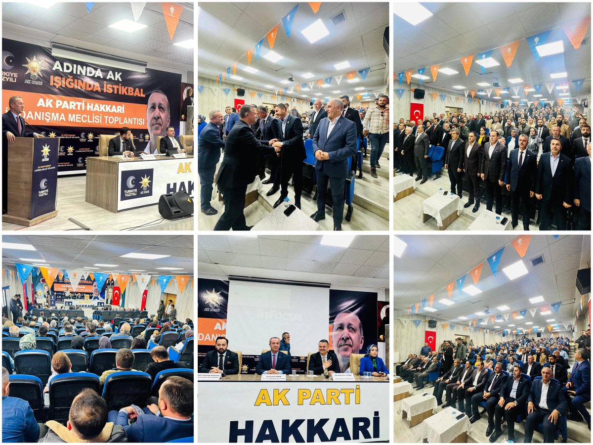 📍 Hakkari 

İl Koordinatörümüz Sn. Bahattin Yıldız’ın başkanlığında; İl Başkanımız, İlçe Başkanlarımız, Kadın ve Gençlik Kolları Başkanlarımız, İl Genel ve Belediye Meclis Üyelerimiz ile teşkilat mensuplarımızın katılımıyla İl Danışma Meclisi Toplantımızı gerçekleştirdik.