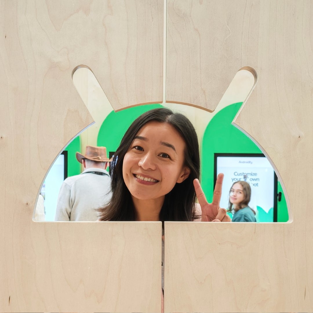 AndroidDev's tweet image. Catch the live demo of Gemini Nano, our powerful on-device generative AI, during The Android Show!
We'll walk you through exciting, creative use cases that leverage multi-modality input, our brand-new Prompt API, and see Androidify in action. Watch now ⬇️…