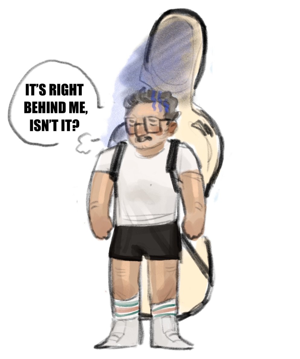 Yommmmss's tweet image. someone check on his back