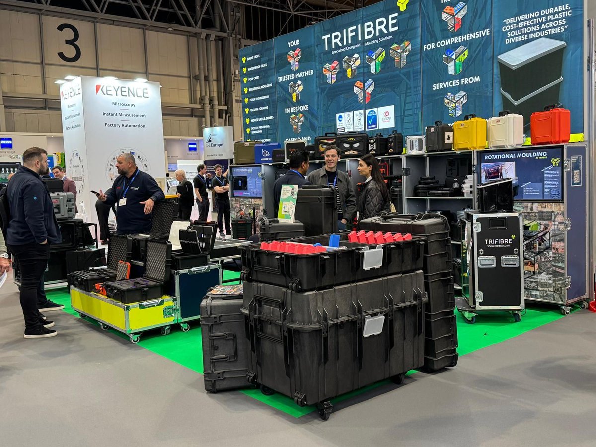 Trifibre's tweet image. Thatโs a wrap on #AEUK25! ๐
Huge thanks to everyone who visited Stand P152, itโs been great connecting & sharing our UK-made protective casing solutions!
#Trifibre #AdvancedEngineering #UKManufacturing #ProtectiveCases