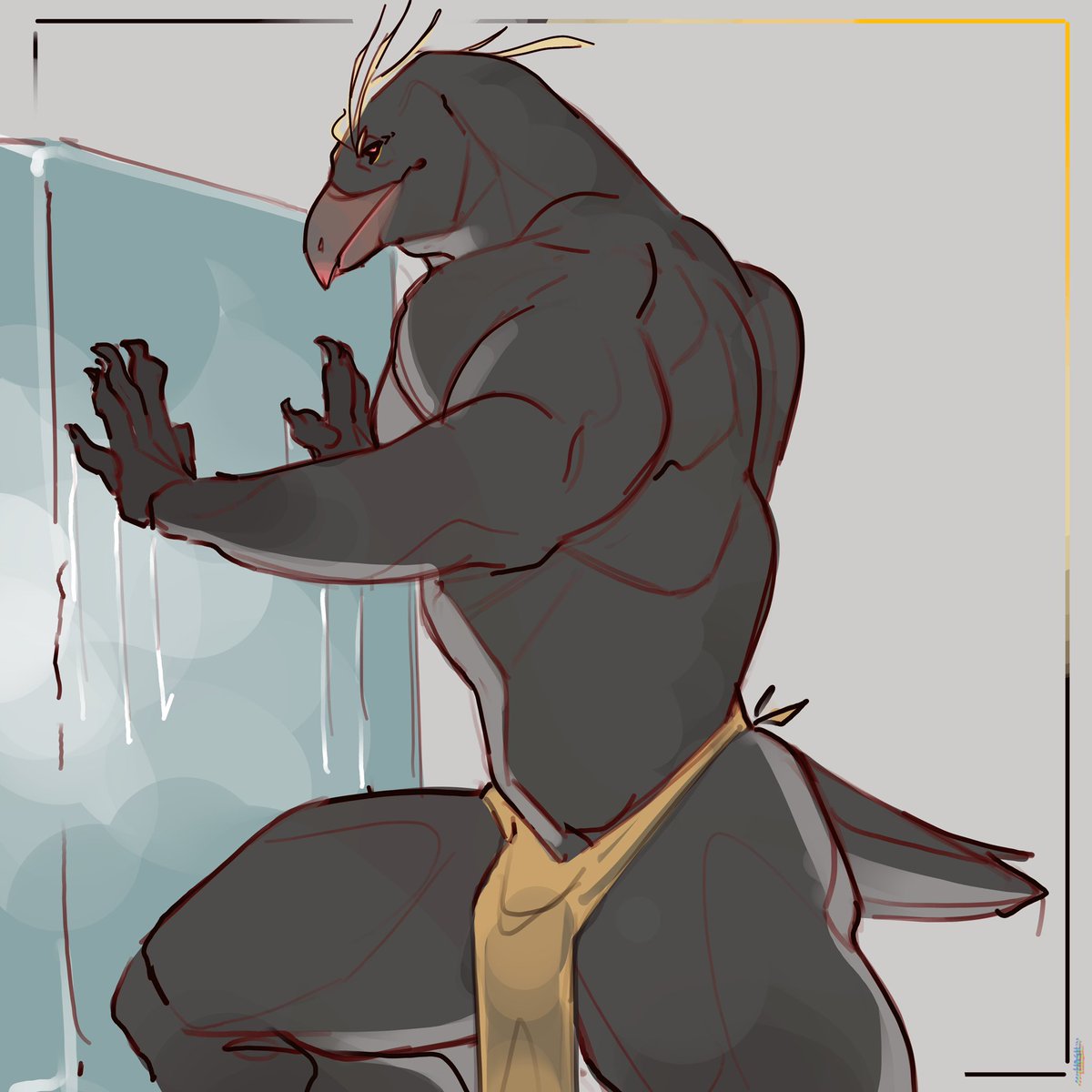 Weretober Day 25: Penguin 🧊