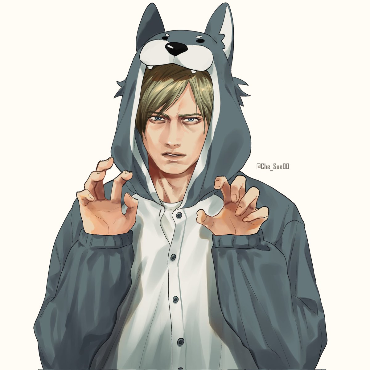 🐺Happy Halloween🎃 
#REBHFun #LeonKennedy