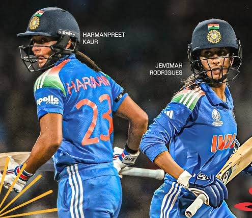Jemimah Rodrigues is a Rockstar. Captain Harmanpreet Kaur played a Crucial knock when it mattered the most. It was the best ever chase in any knockout game. 
#WomensWorldCup2025
#INDWvsAUSW