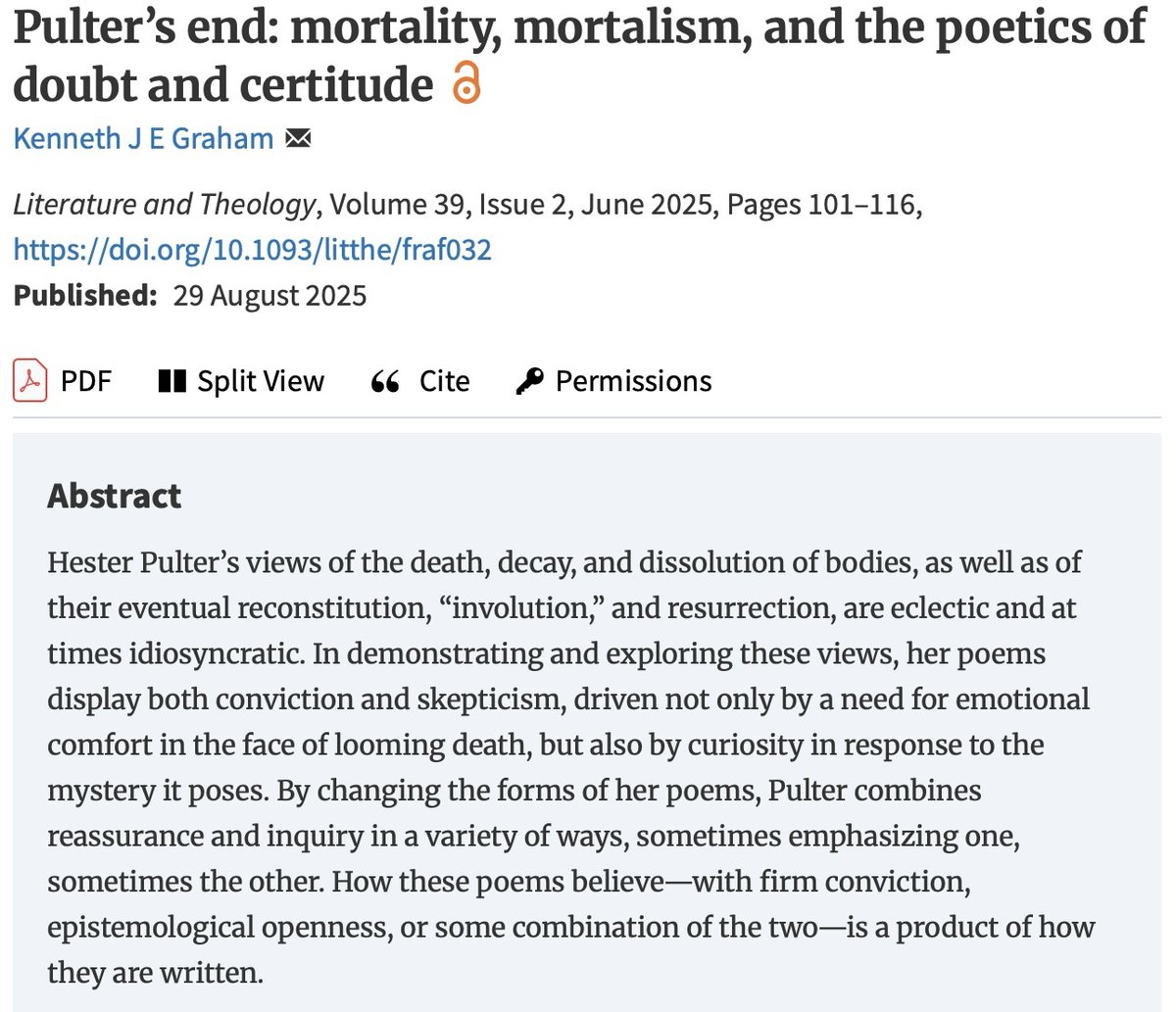 The Pulter Project tweet media