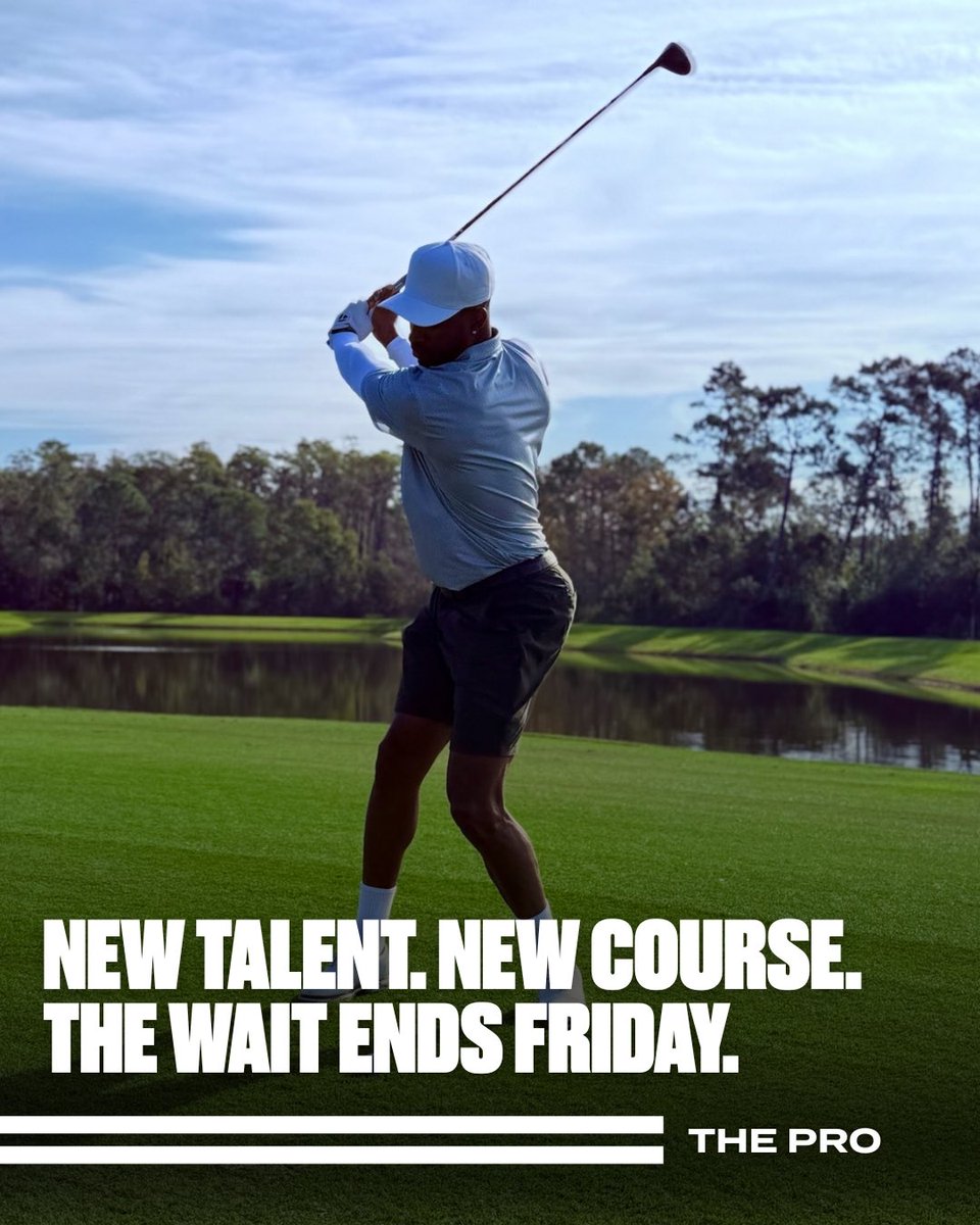 Starting Friday, the roster drops begin. New Players, new rivalries- everyday till the full field is revealed! #thepro #majorplayersdifferentleague