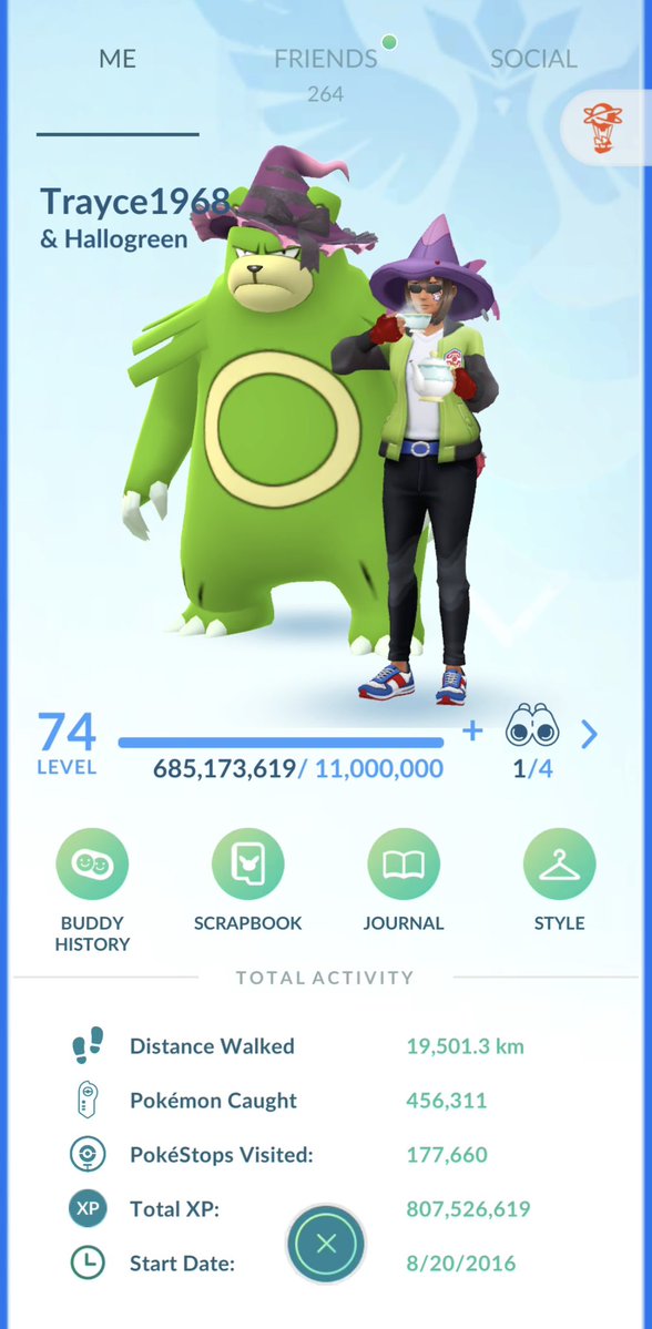 TRichardson68's tweet image. Please help this 57 yr old gal with some new friends —- gotta get the 500 gifts 🎁—- 😳😳😱
Daytona Beach /Ormond Beach FL area! 2016 player! 😊
#PokemonGOfriend #pokemongofriendcode #pokemongo #pokemon #PokemonGoFriendCodes #Level80
558044836632