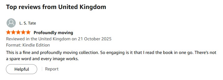 Always a delight to see a 5 ⭐review.
This one is for the 'profoundly moving' BYCATCH by <a href="/csmithpoet/">Caroline Smith</a> 
Tempted?... Buy your copy here:
ninearchespress.com/publications/p…