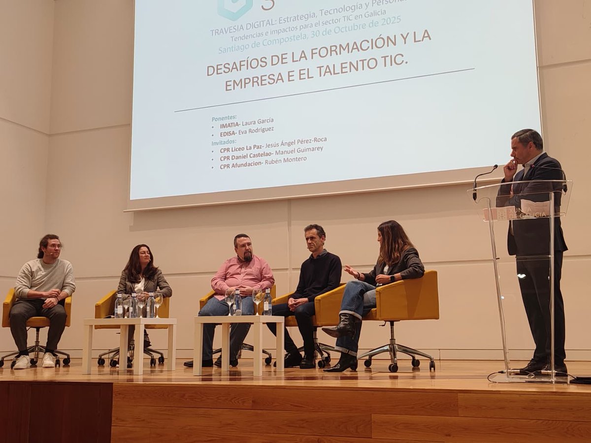 Los desafíos de la formación y la empresa en el talento TIC ponen el broche final a las ponencias de esta 23ª edición . Un interesante debate con directores de RRHH y docentes.