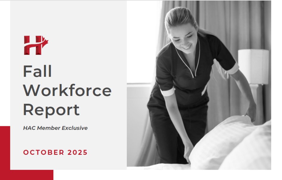 hotelassoc's tweet photo. The 2025 Fall Workforce Report is here and exclusive to HAC members.

119 hoteliers shared how they’re tackling workforce challenges through youth hiring, staff housing & innovative solutions.

Log in to your HAC member portal to read it: 
https://t.co/jiXY02Wjq0

+++

Le rapport sur la main-d’œuvre de l’automne 2025 est disponible.

119 hôteliers partagent leurs stratégies pour relever les défis de la main-d’œuvre : recrutement de jeunes, hébergement du personnel et autres solutions innovantes.

Lisez-le sur le portail des membres de l’AHC : 
https://t.co/FNIuoiXIix

#HotelIndustry #TourismMatters #CdnEcon #HACinAction #IndustryInsights