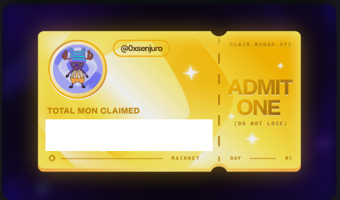 don't lose your ticket👀