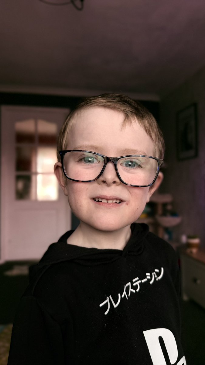 Hey! It’s been a while since I last posted and posted a Charlie pic at that so here he is. Trying on my glasses