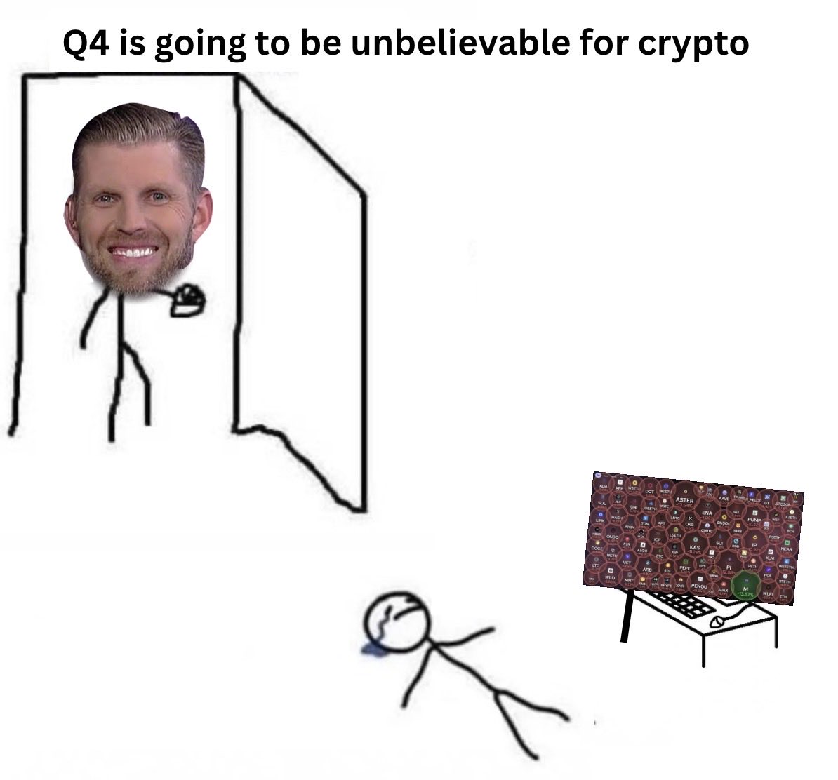 Eric Trump strikes again