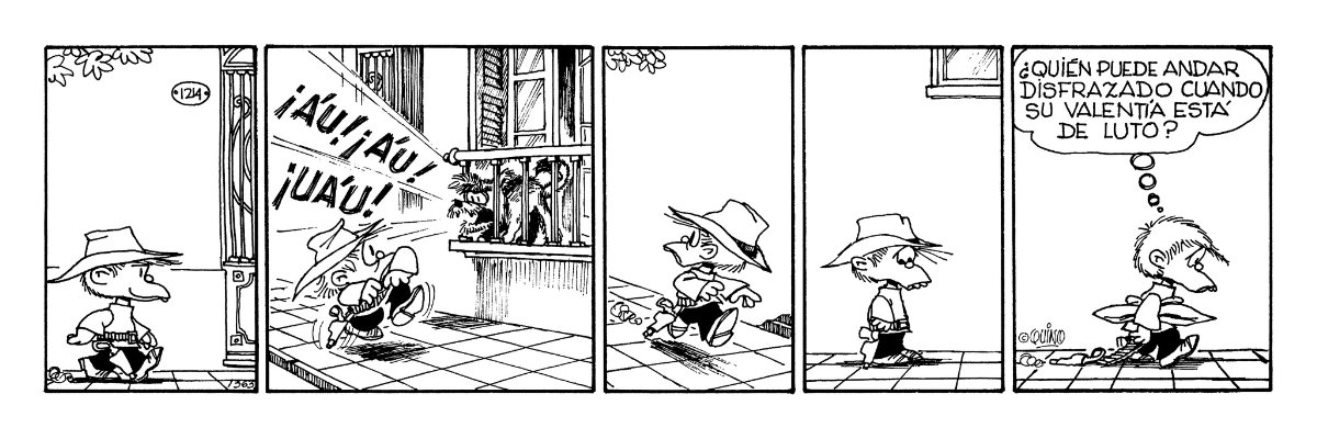 «¿Quién puede andar disfrazado cuando su valentía está de luto?» 💬

#Mafalda #Quino