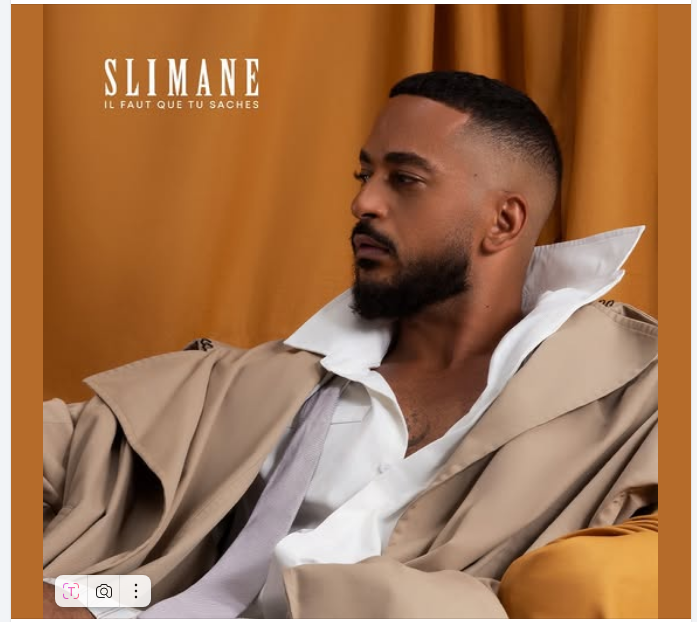 sorti de l'album de slimane en pre commande demain sorti le 5 decembre