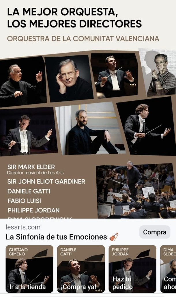 No trobem el cartell de #LasMejores #directoras. <a href="/LesArtsValencia/">Les Arts, València</a> ens el podeu enviar per a fer difusió?  No és possible que s'haja programat un cartell exclusivament masculí, en 2025, veritat? La nostra "sinfonia de emociones" està en la perplexitat.