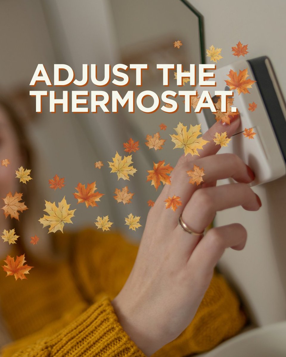 CVEC_Oklahoma's tweet image. 🍂❄️ When the air turns crisp, save energy by lowering your thermostat a few degrees and bundling up with a cozy blanket or extra layers. Simple steps save energy and money! #CVEC #FallEnergySavings
