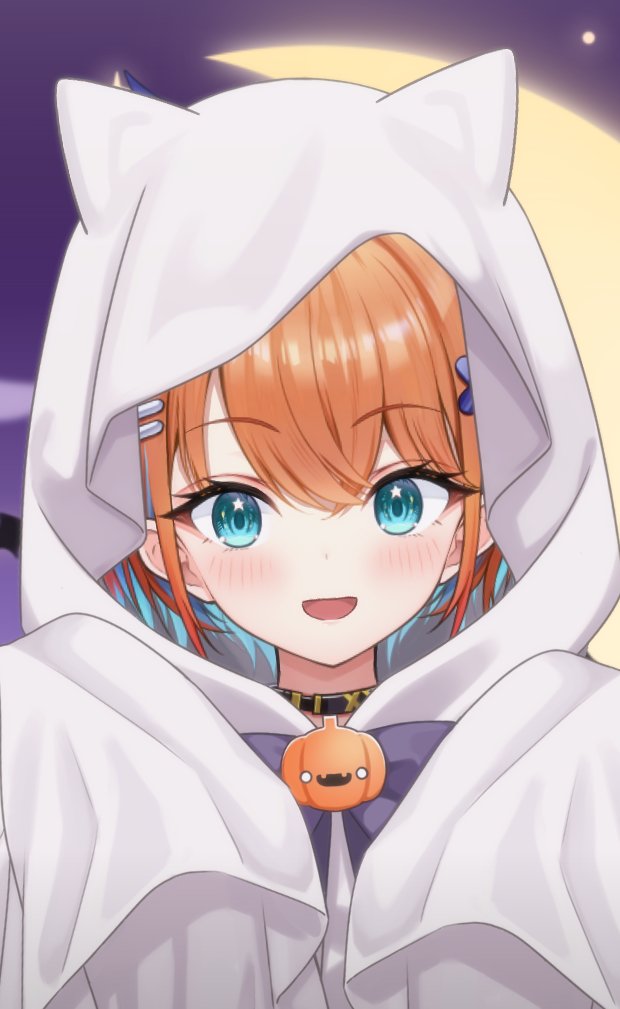 Mixst_San's tweet photo. ばあ❕👻🫶🏻

#Halloween2025　#おはようVtuber https://t.co/F17gI9OeWI