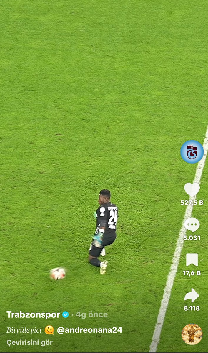 10umarabaggio's tweet image. Onana’nın tiktokta aldığı etkileşime bakın 7 milyon görüntülenme 500 bin like var bu adamı ne yapıp edip elimizde tutmalıyız ve daha iyi pr çalışması yapmamız lazım.