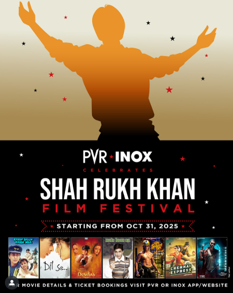 SRK Film Festival ですと！instagram.com/p/DQZT14WjeKa/…  当然見に行くよね！既に、今年の10月20日で公開30周年のDDLJの上映もムンバイのMaratha Mandirに観に行った♪わーい、わーい。見るよ都合のつく限り観るよ。明日から忙しくなるわね。indiatvnews.com/entertainment/…