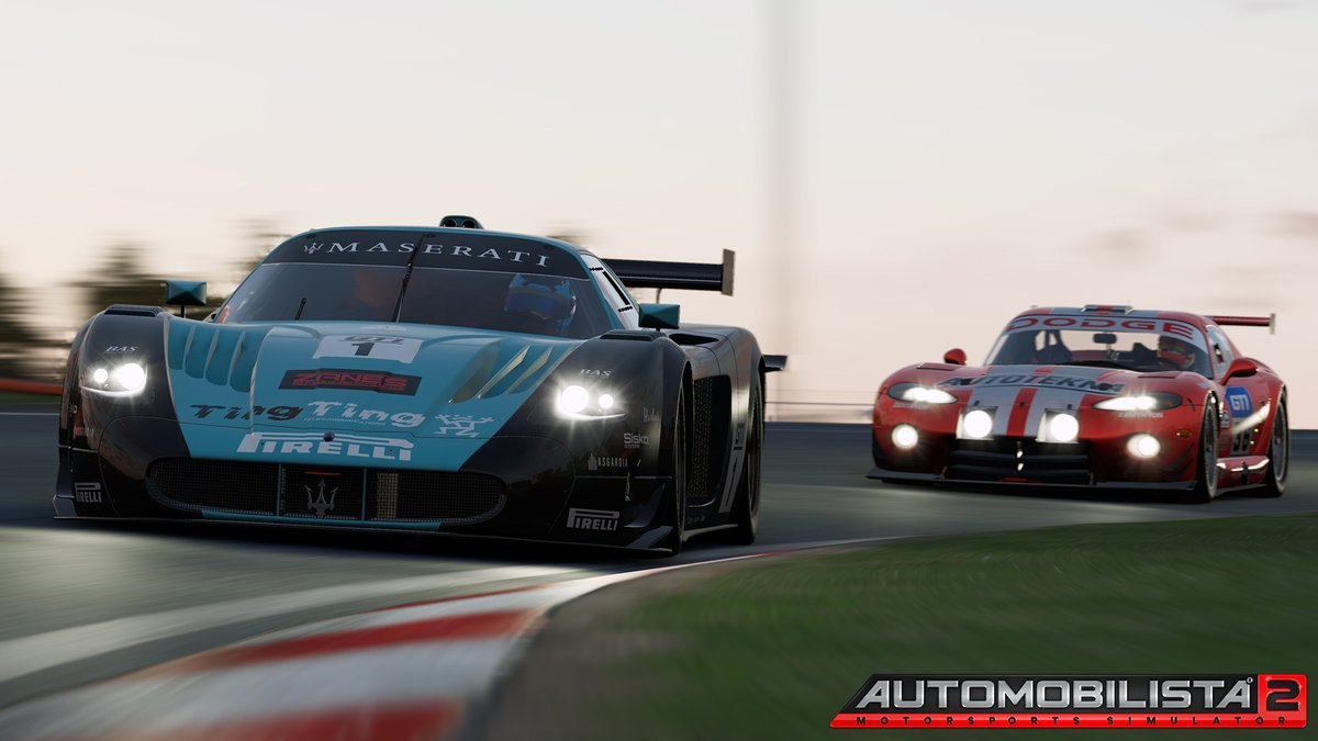 💥Automobilista 2 V1.6.8.5 drops tomorrow!

The biggest AMS2 update of the year so far, brings TONS of 2005 Endurance content - 2 DLCs + a free GT2 car, smarter AI, major physics refinements &amp; more!

Read all the details &amp; check the previews here:
forum.reizastudios.com/threads/ams2-v…