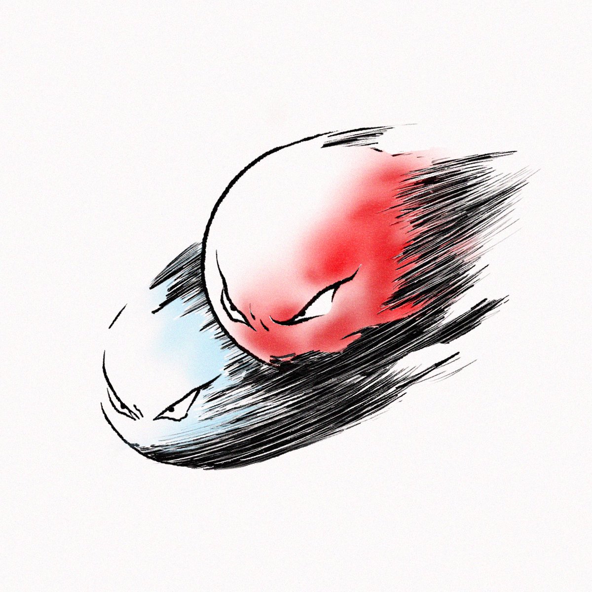 drs___________'s tweet image. voltorb + eggsecute dna hybrid. 2 ball magnets with psychic abilities