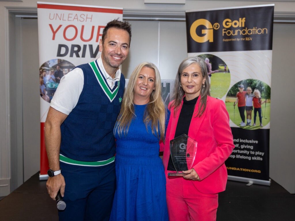 The Community Project of the Year is the HAF Programme in Lincolnshire! 👏

This incredible initiative has brought golf to thousands of disadvantaged children, proving the game can be "new, exciting, and accessible" for everyone.

Read more: golf-foundation.org/resource/break…

(3/7)