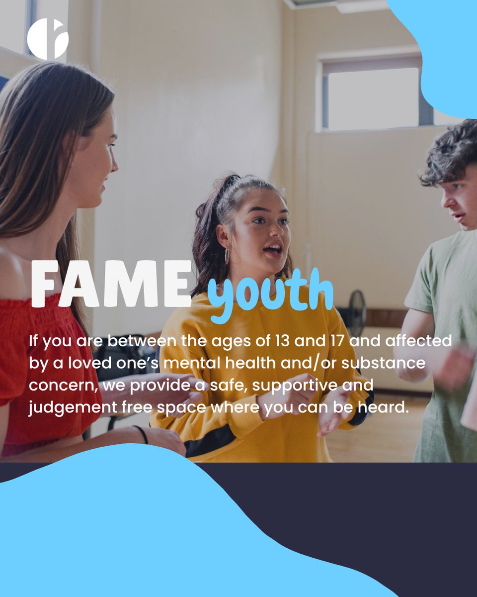 ReconnectHS's tweet image. Supporting a loved one who is going through mental health and/or substance use challenges? FAMEyouth offers one-on-one chats and a peer support circles. Go to our website to learn more. #TorontoCounseling #MentalHealthToronto