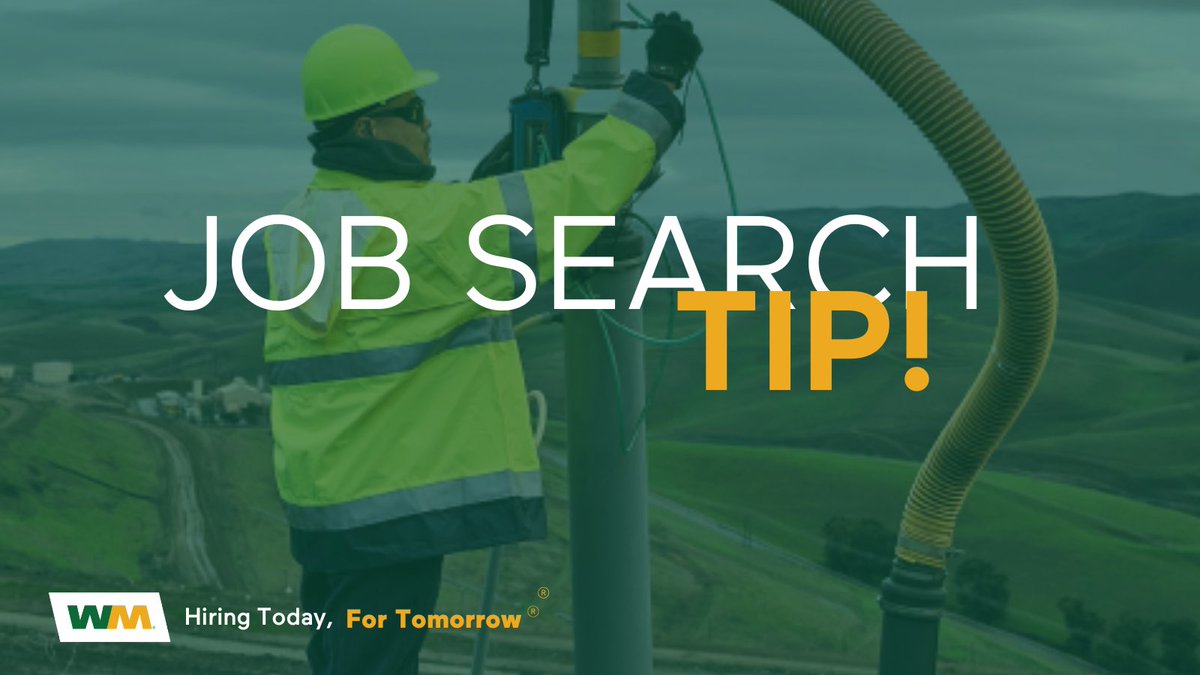 WMCareers's tweet image. #JobTip: Work for a company that supports education! @WasteManagement&apos;s #YourTomorrow offers 100% tuition coverage.
bit.ly/43BIDfu