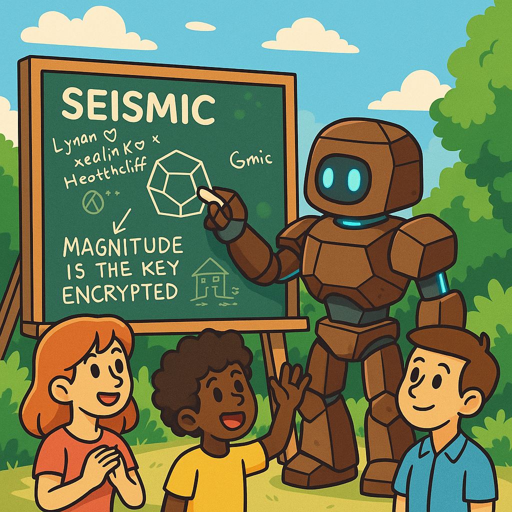 james_connock's tweet image. &quot;Seismic isn’t just tech — it’s a movement. Educating the next wave with encrypted knowledge, one block at a time. Magnitude is the key. Let’s build smarter, stronger, and together. #SeismicProject #Web3Education @SeismicSys @adewalearobieke @0x_Hatake