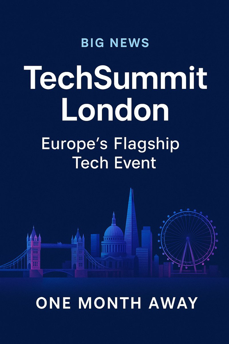 NicoleTechBytes's tweet photo. Don't Miss This Year's Tech Event. Big Names, Bigger Ideas!

https://t.co/Q9NGFYmNJf

#TechConference #TechEvent #TechSummitLondon
#LondonEvent #AI #TechNetworking #TechCareers https://t.co/P2Jypr7QZk