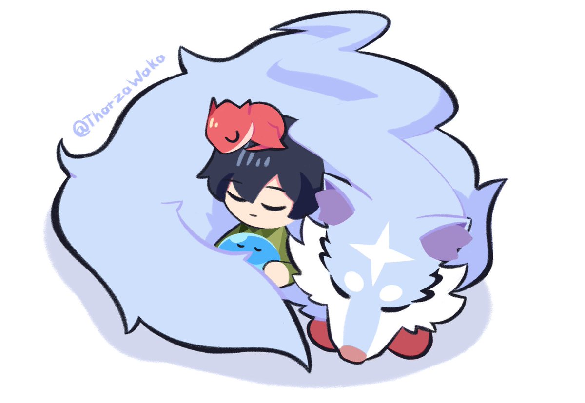 ThatzaWaka's tweet image. Sleep
#CampfireCookingInAnotherWorld #とんでもスキルで異世界放浪メシ #fel #dora #sui #mukoda #art