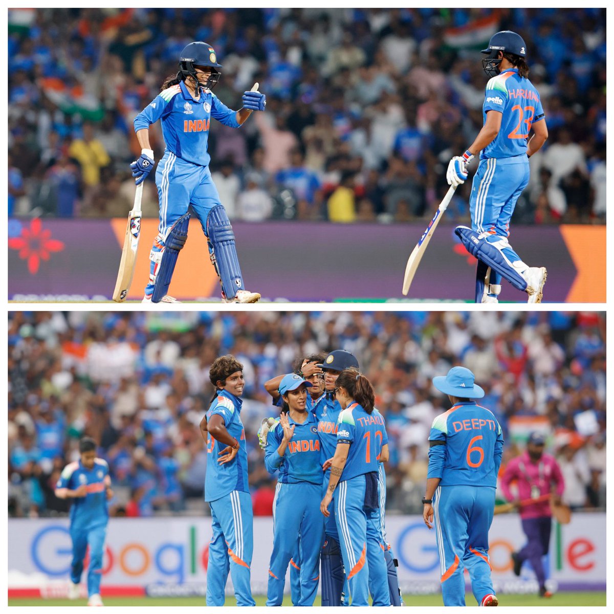 For every girl who dreams big  Team India plays for you! So proud of the team👏👏   #INDvAUS #CWC25
