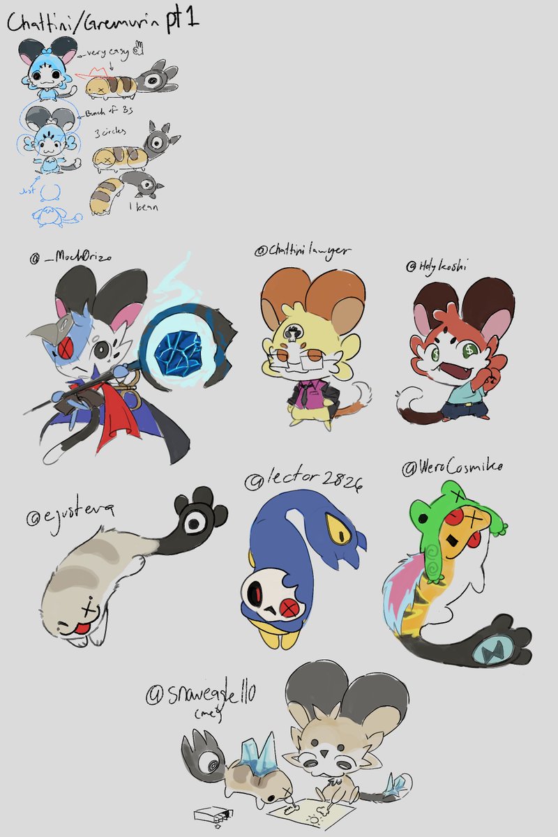 Quick chattino&amp;grem sona art.

(If concerns are made, just comment here til i notice immediately or tomorrow (zzz) to be effective immediately)