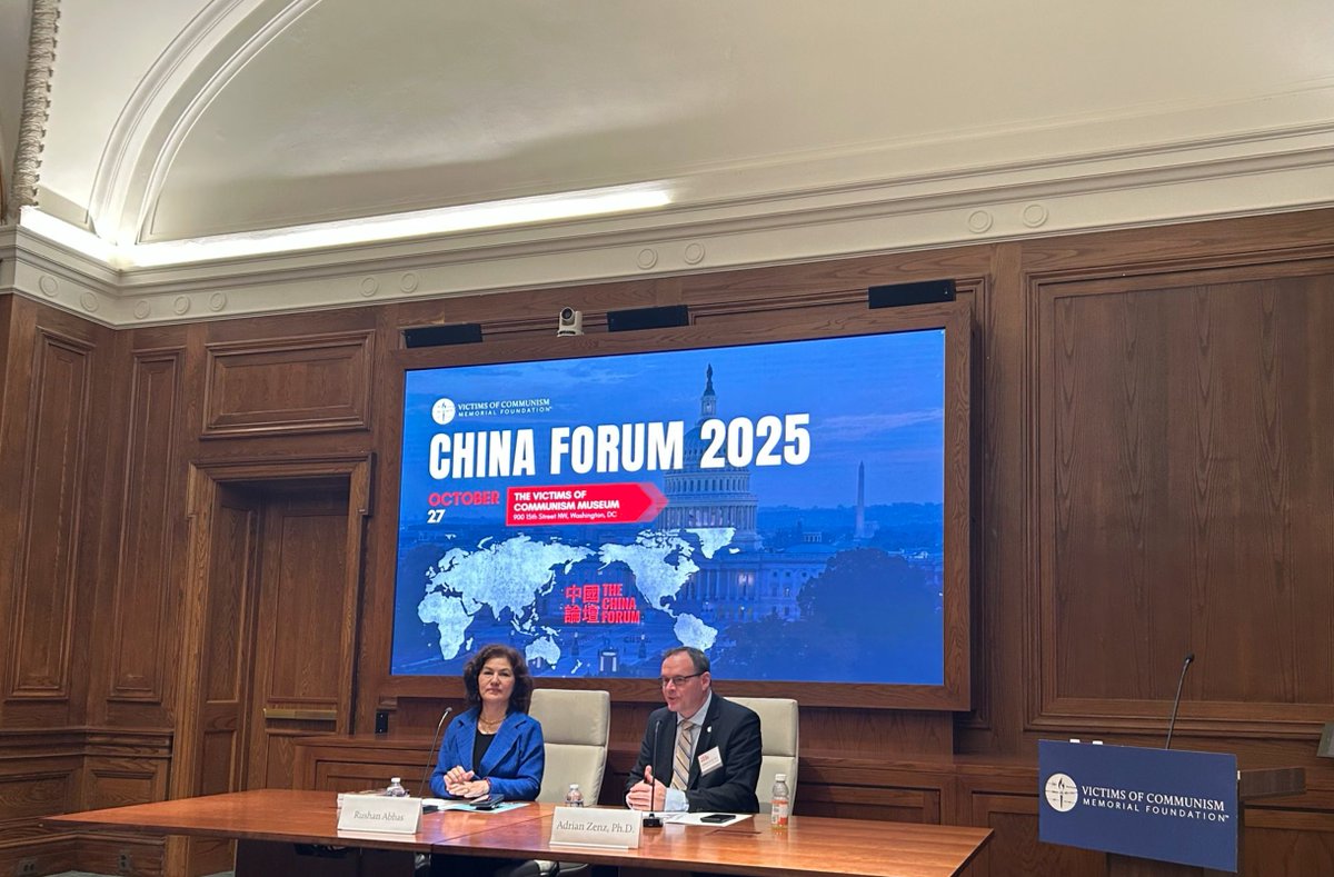 📍 This week, WUC Executive Committee Chair <a href="/RushanAbbas/">Rushan Abbas</a> joined the <a href="/VoCommunism/">Victims of Communism</a> China Forum in Washington, D.C., where she took part in a powerful discussion moderated by <a href="/adrianzenz/">Adrian Zenz</a> on how the CCP’s repression extends far beyond China’s borders.

🎙️ The forum explored critical