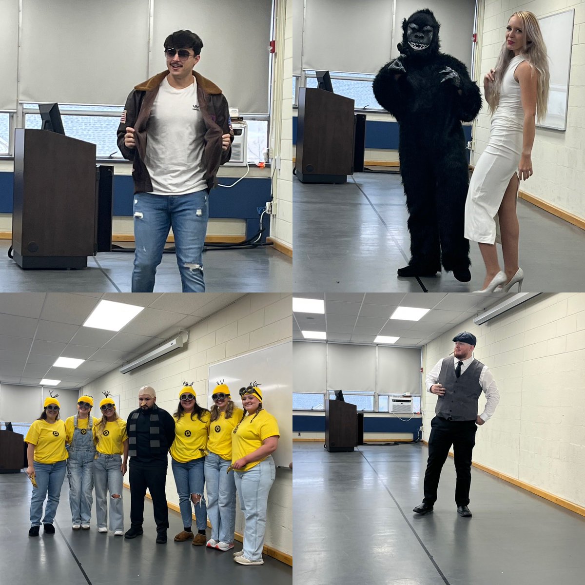 ESU_EXSC's tweet image. Just finished up our annual Graduate Halloween costume contest with the masters students! Enjoy some of the top costumes below!