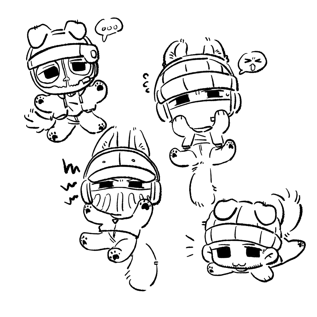 yulu94110281's tweet image. #keegan #kick #hesh #Logan

🐈🐕