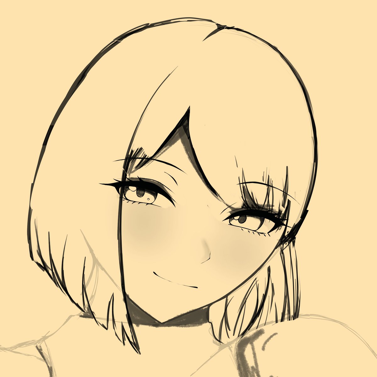 可愛く描けた。 