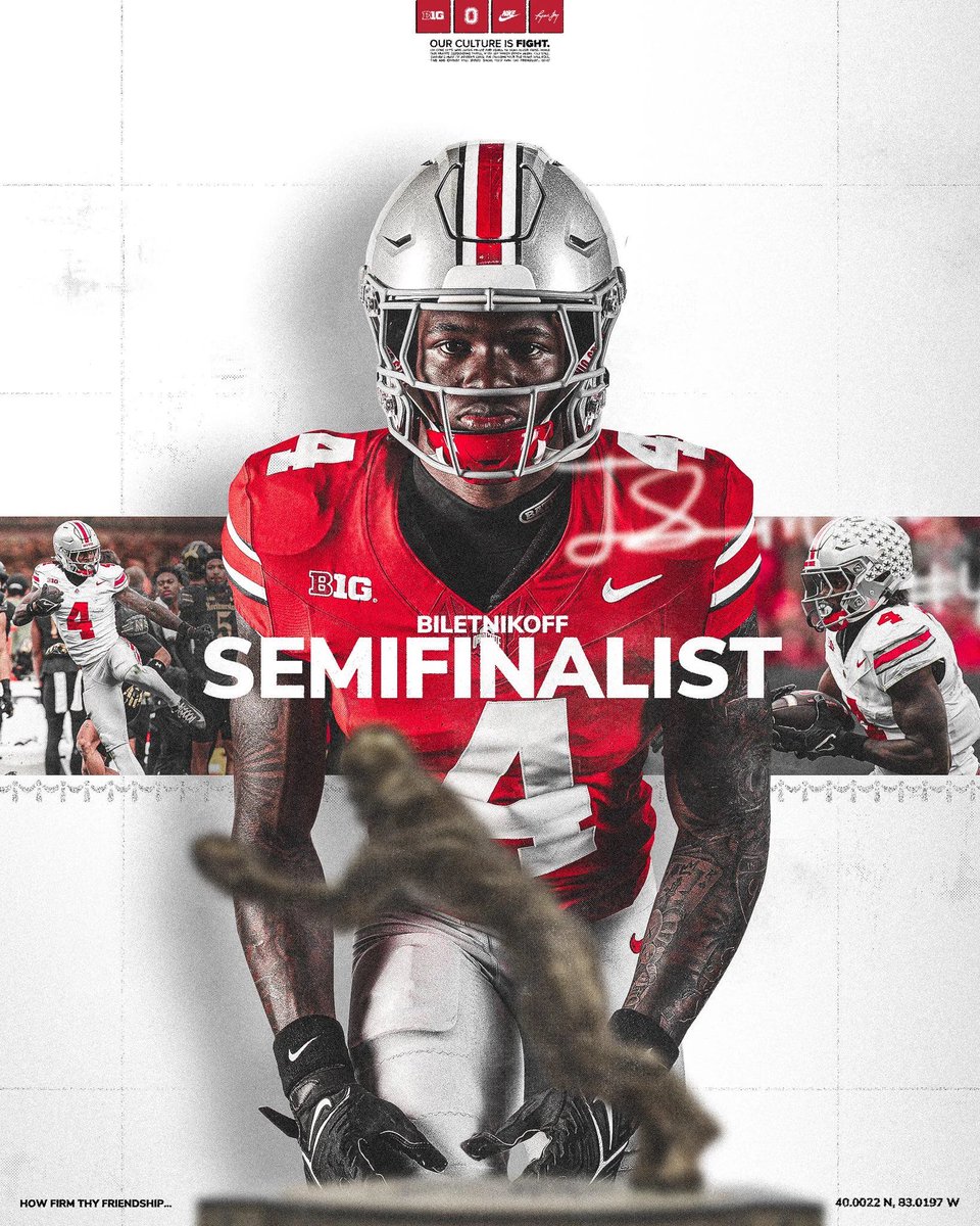 2_Tees's tweet image. Let’s put this community to good use and show the power of the Lunatic Fringe.

Make sure we do our part to get Jeremiah Smith the Biletnikoff!

Vote , Like, and RT 

Keep us posted on the tally in the comments! Go Bucks

biletnikoffaward.com/fan-vote/