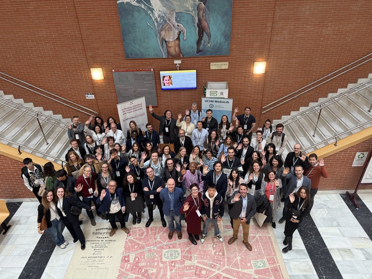 👋👋Thank you to everyone who attended and made this a memorable event! We will be sharing photos of the highlights in the coming days, see you next time! 🚀

#EUDisinfo_Congress 
📍<a href="/uc3m/">UC3M</a>