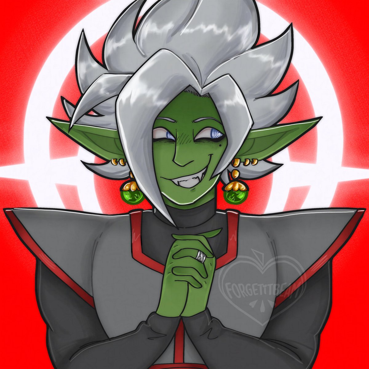 #Zamatober DAY 30: #FusedZamasuDay 

I may not draw fused Zamasu often, but, I will say, he is a delight to draw regardless :)