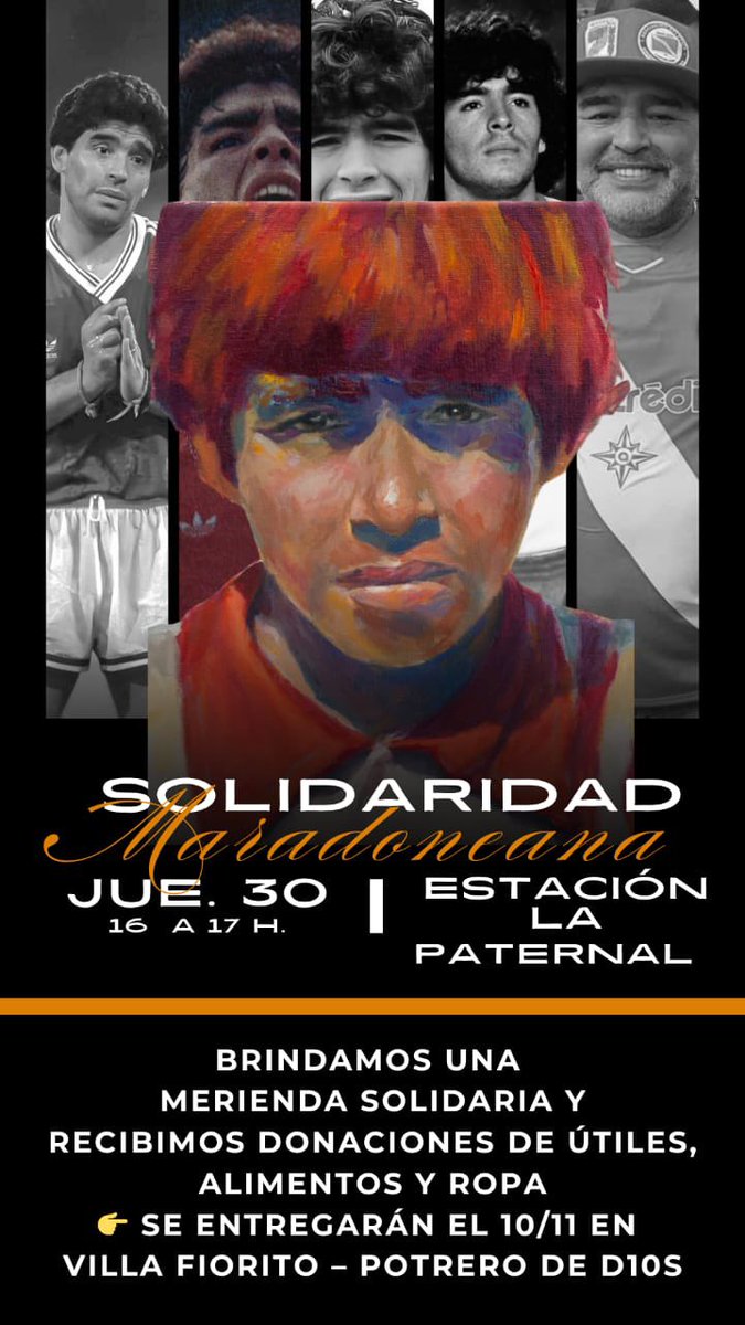 FundacionAAAJ's tweet photo. En el marco del cumpleaños de Pelusa, hoy estaremos en la Estación La Paternal de 16 a 17 h. brindando una merienda solidaria https://t.co/Ys49F00hHm