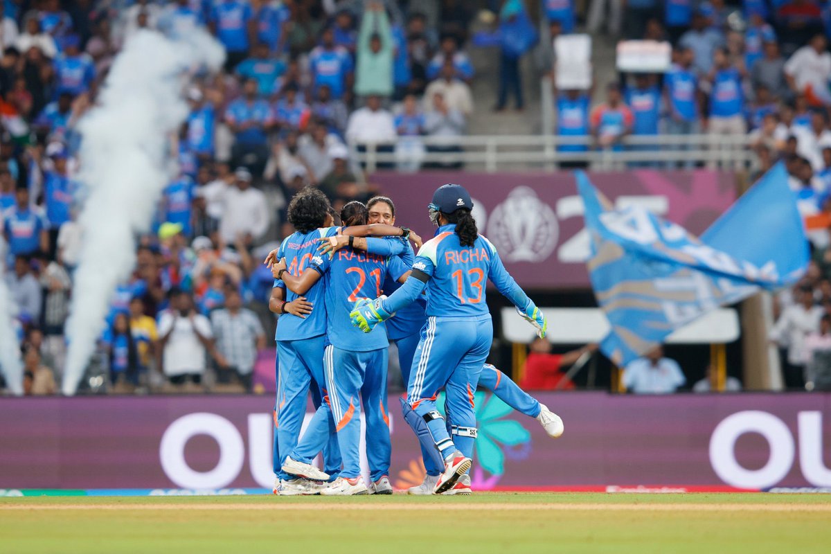 RishabhPant17's tweet image. A match full of heart, fight and belief. Congratulations to our Indian women’s team for making it to the finals. 🇮🇳👏