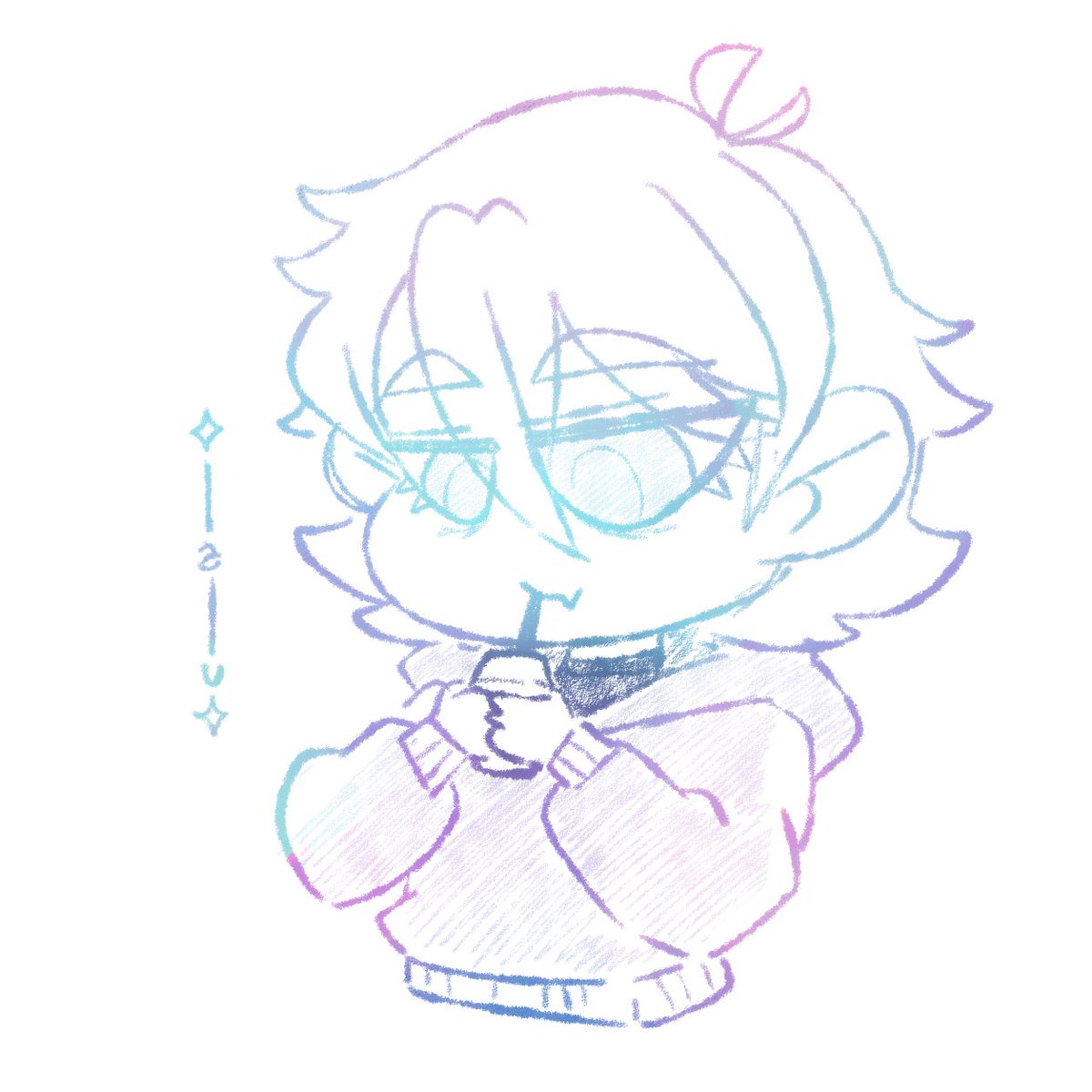 Bocetito canjeado ayer ~