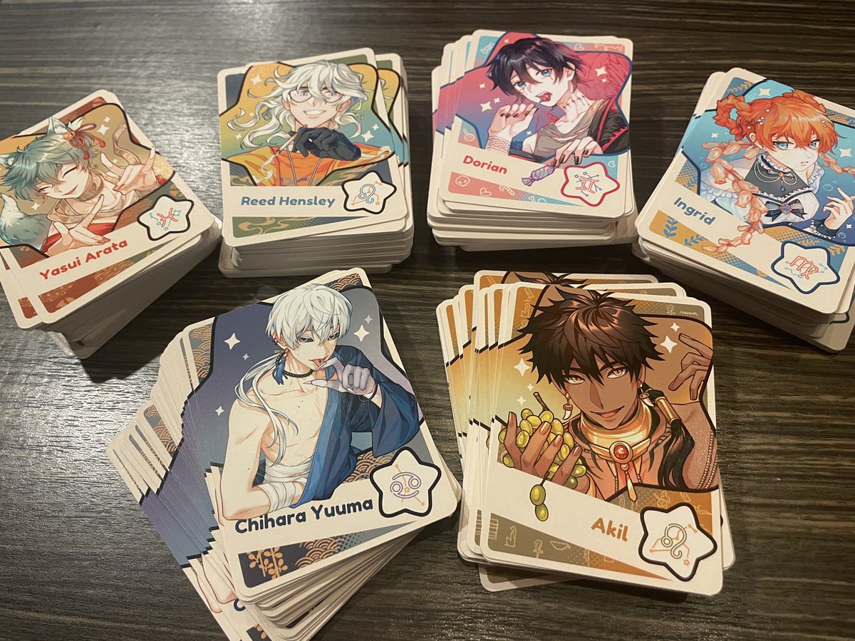 เซ็ตของที่อยู่ในบูธค่ะ มาถึงมือหมดพอดีๆ #CA10 

มี #OCTradingCardTH หลายใบมากๆ ช่วยมารับไปได้นะคะ YwY เลือกใบที่ท่านชอบ💖 

B11-12 2วันค่าา