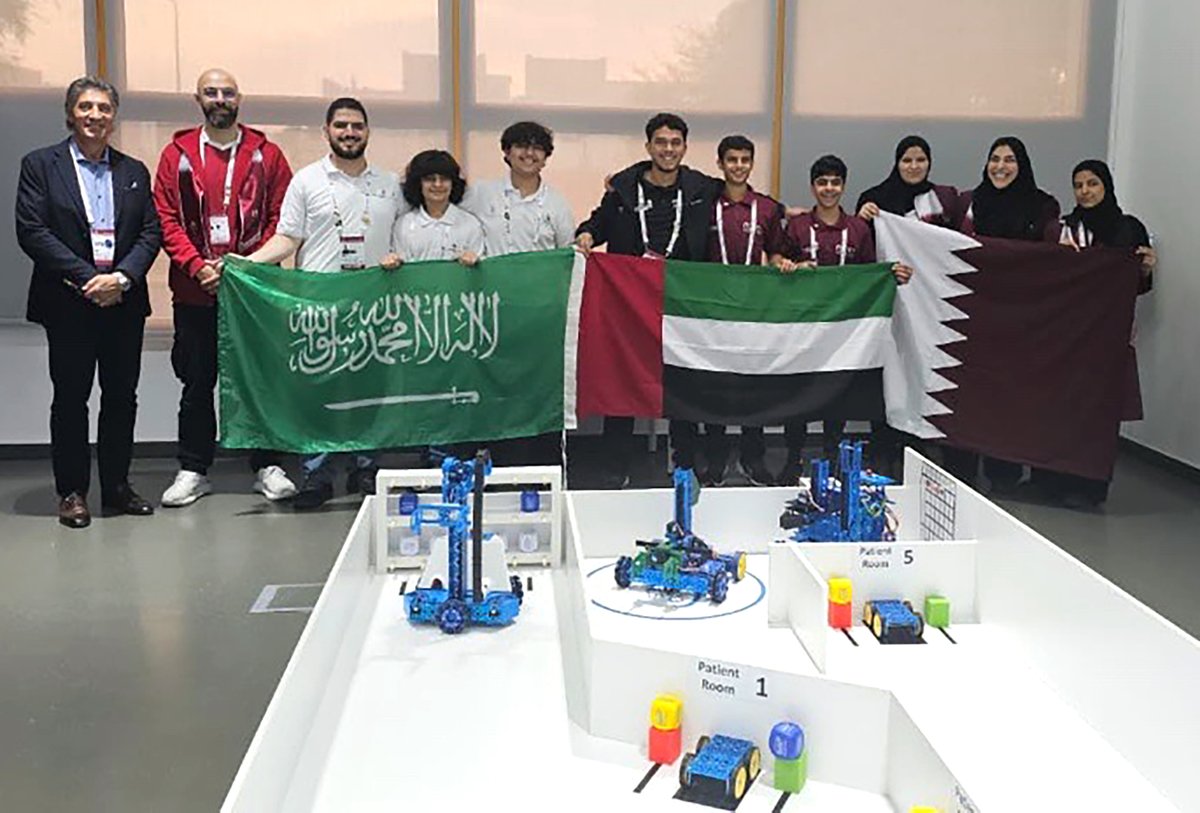 StudicaRobotics's tweet image. What an incredible showing at #WorldSkills GCC Doha 2025!🎉We&apos;re proud to sponsor the Autonomous Mobile #Robotics &amp;amp; AMR Junior competitions. Huge congratulations to all the talented competitors and winners, you inspired us with your innovation and skill!👏#StudicaRobotics