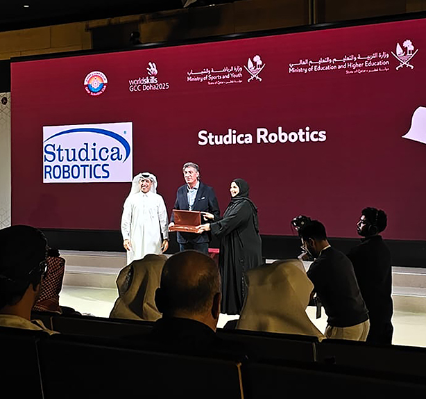 StudicaRobotics's tweet image. What an incredible showing at #WorldSkills GCC Doha 2025!🎉We&apos;re proud to sponsor the Autonomous Mobile #Robotics &amp;amp; AMR Junior competitions. Huge congratulations to all the talented competitors and winners, you inspired us with your innovation and skill!👏#StudicaRobotics